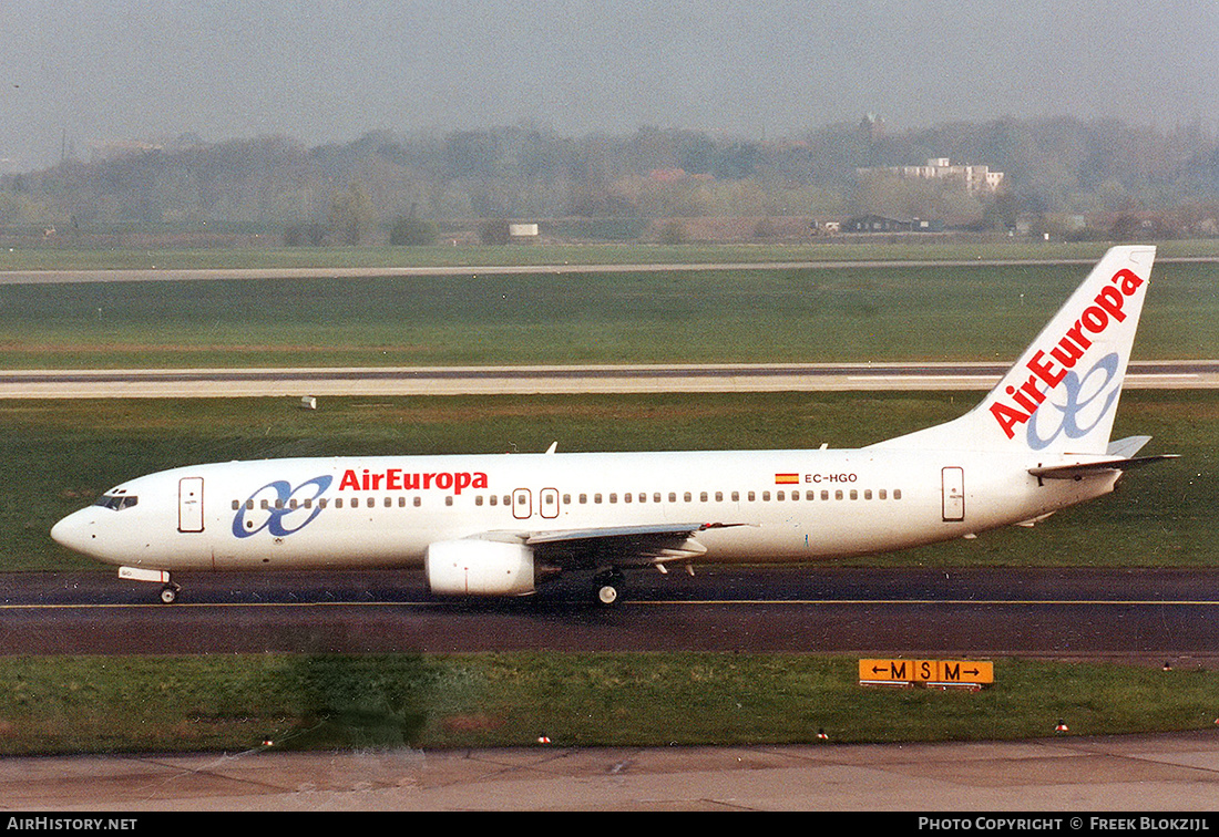 Aircraft Photo of EC-HGO | Boeing 737-85P | Air Europa | AirHistory.net #364055