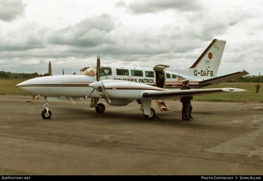 Aircraft Photo of G-DAFS | Cessna 404 Titan | Fisheries Patrol | AirHistory.net #364060