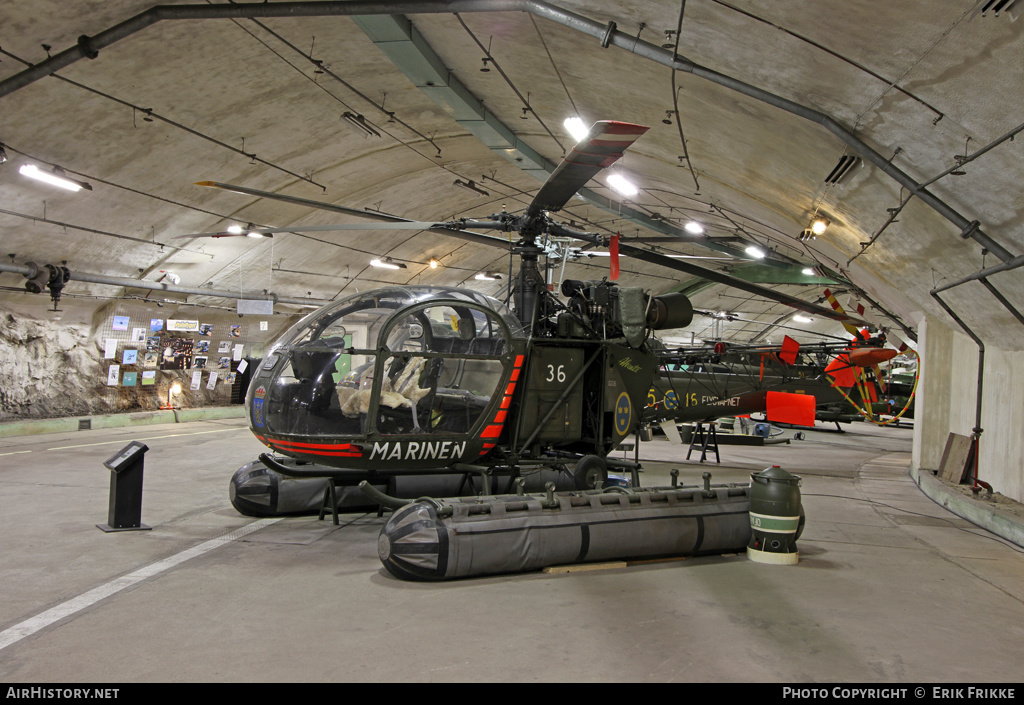 Aircraft Photo of 02036 | Sud Hkp2 Alouette II (SE-3130) | Sweden - Navy | AirHistory.net #364064