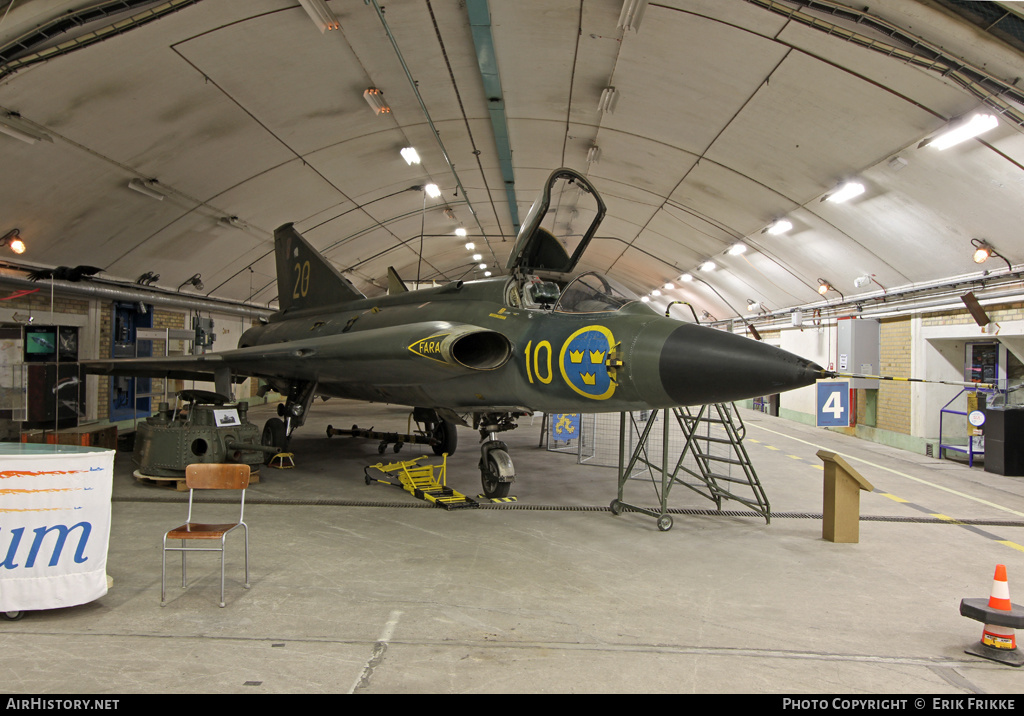 Aircraft Photo of 35415 | Saab J35F-1 Draken | Sweden - Air Force | AirHistory.net #364067