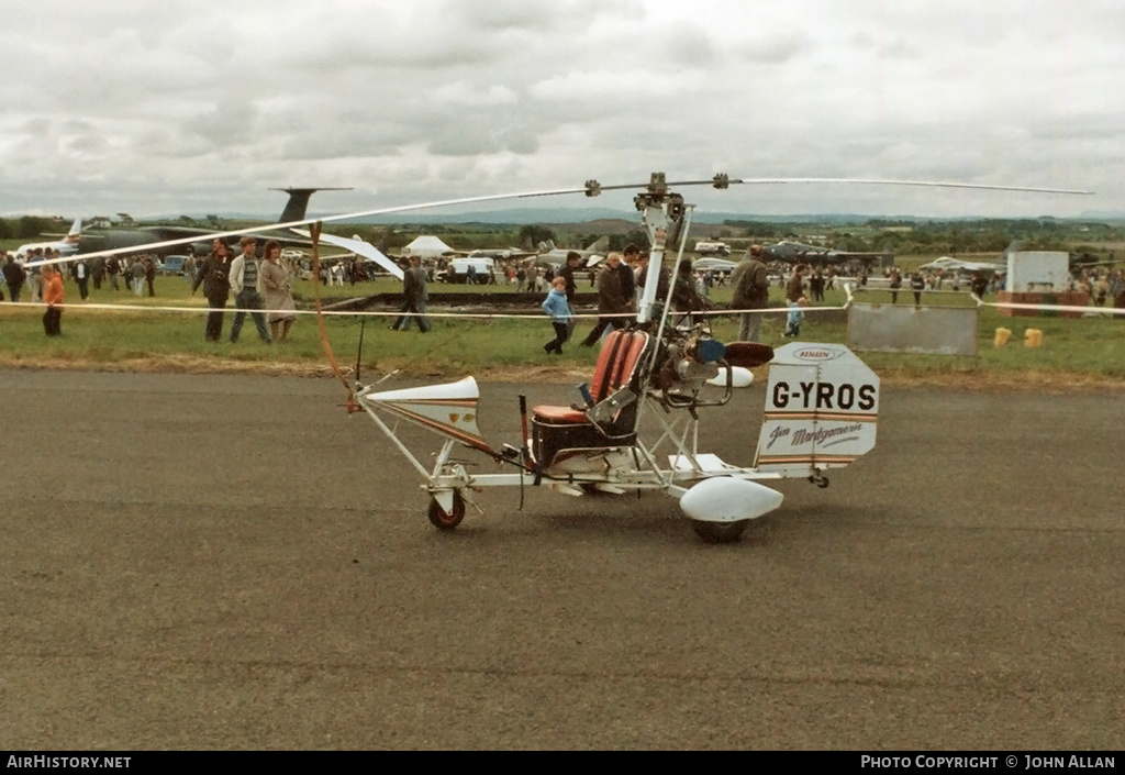 Aircraft Photo of G-YROS | Bensen B-8M Gyrocopter | AirHistory.net #364068