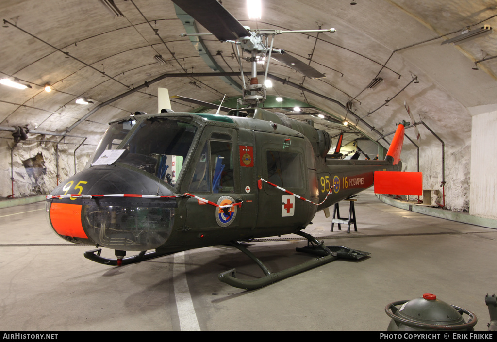 Aircraft Photo of 03425 | Agusta Hkp3B (AB-204B) | Sweden - Air Force | AirHistory.net #364073