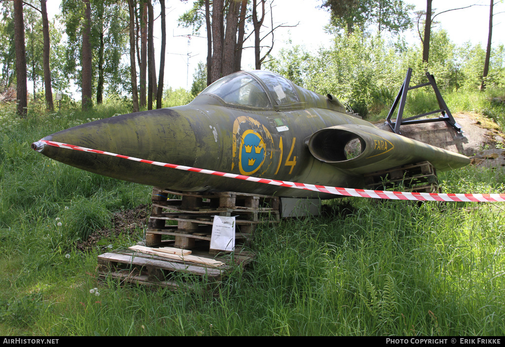 Aircraft Photo of 35482 | Saab J35F-1 Draken | Sweden - Air Force | AirHistory.net #364082