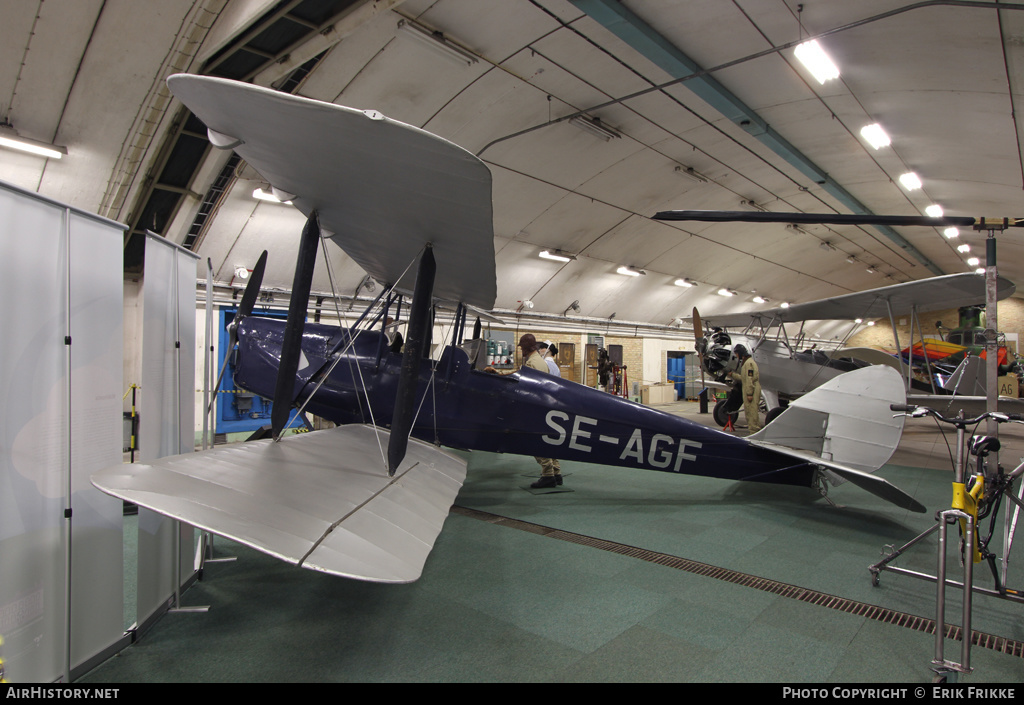 Aircraft Photo of SE-AGF | De Havilland D.H. 60GIII Moth Major | AirHistory.net #364084
