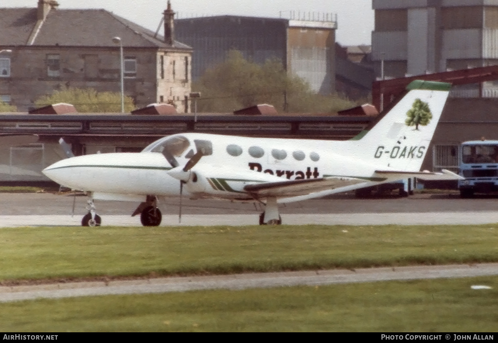 Aircraft Photo of G-OAKS | Cessna 421C Golden Eagle | Barratt | AirHistory.net #364103