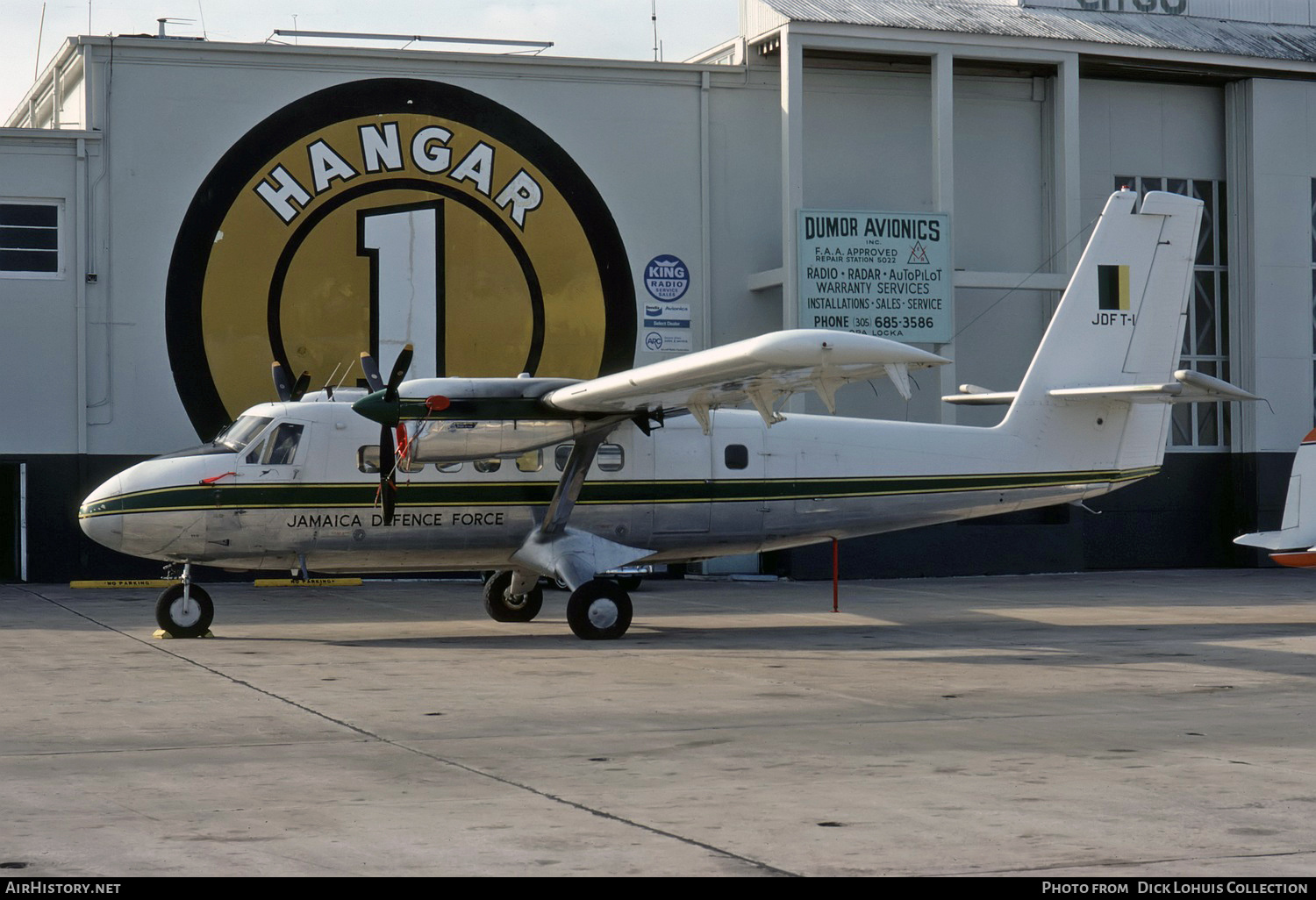 Aircraft Photo of JDF T-1 | De Havilland Canada DHC-6-100 Twin Otter | Jamaica - Air Force | AirHistory.net #364122