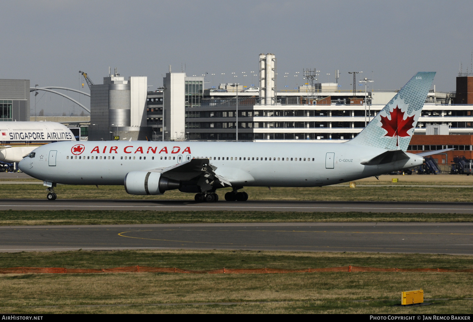 Aircraft Photo of C-GDUZ | Boeing 767-38E/ER | Air Canada | AirHistory.net #364123