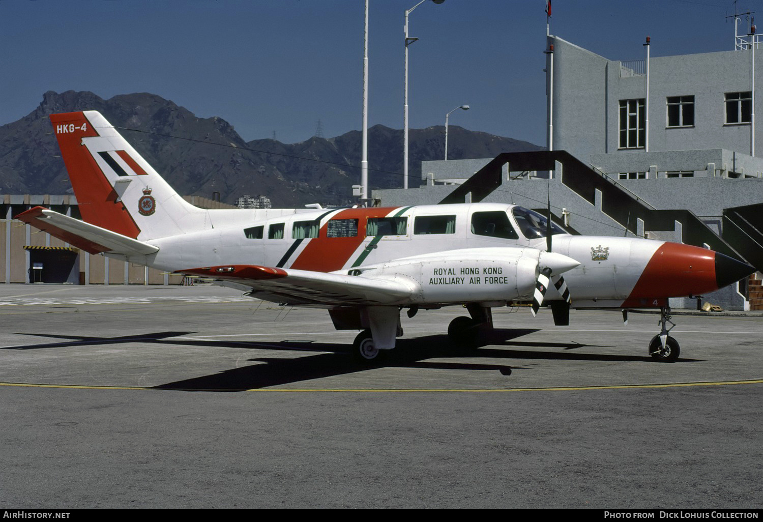 Aircraft Photo of HKG-4 | Cessna 404 | Hong Kong - Auxiliary Air Force | AirHistory.net #364133