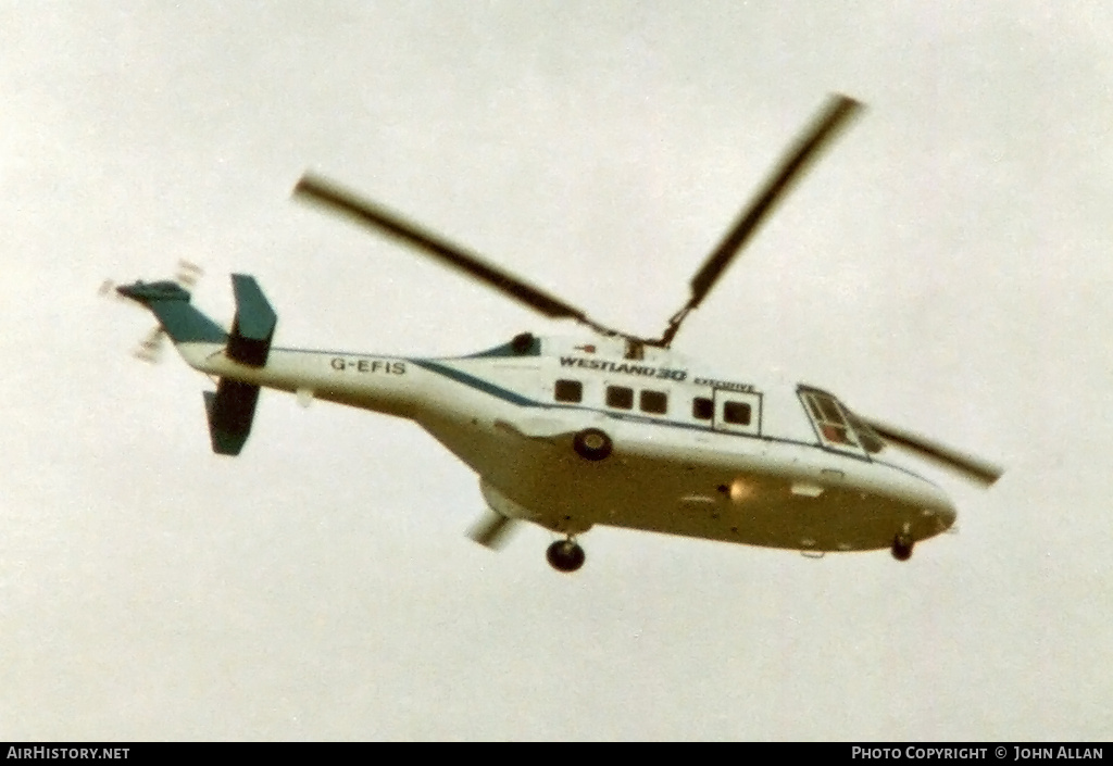 Aircraft Photo of G-EFIS | Westland WG-30-100-60 | AirHistory.net #364135