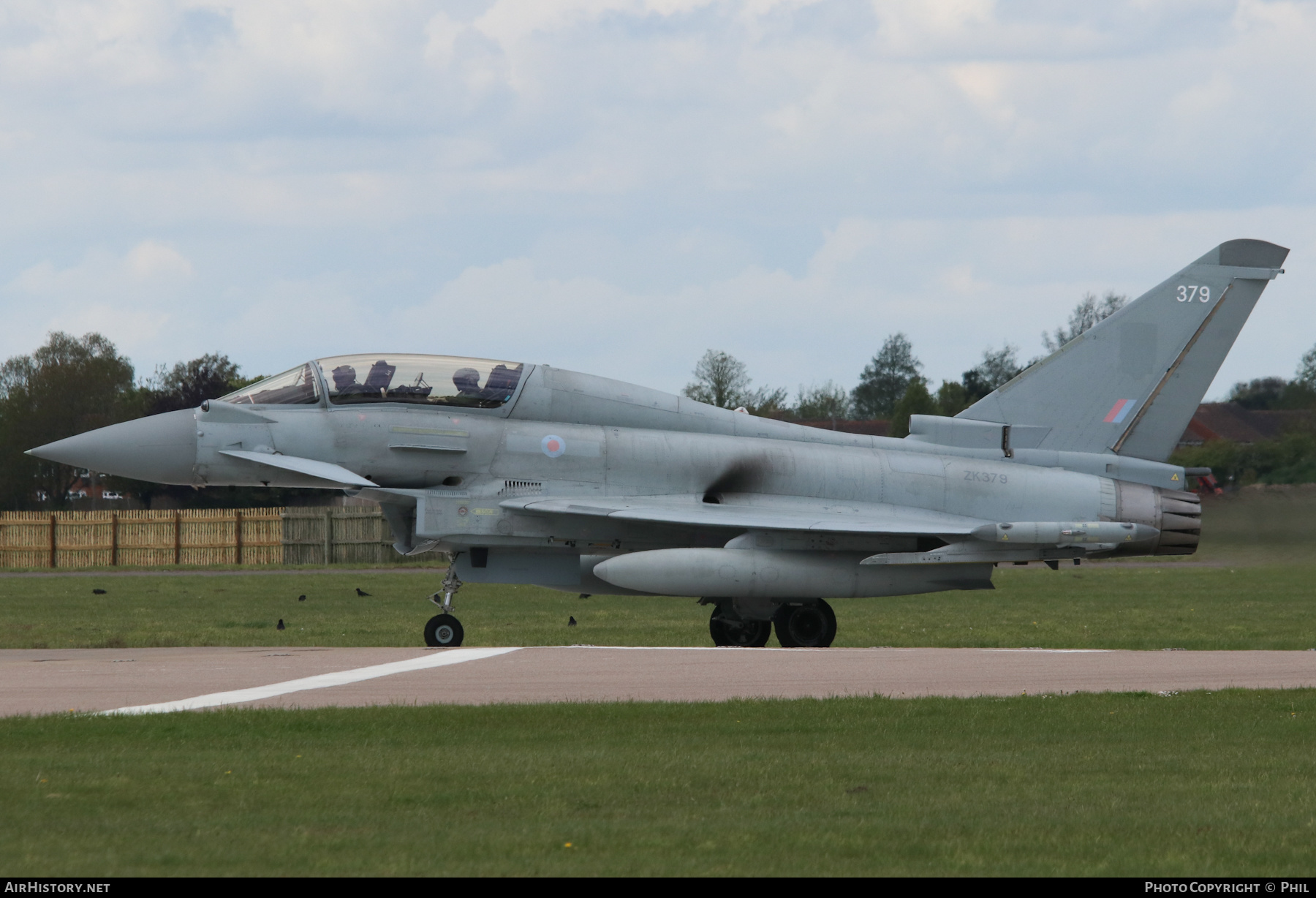 Aircraft Photo of ZK379 | Eurofighter EF-2000 Typhoon T3 | UK - Air Force | AirHistory.net #364150