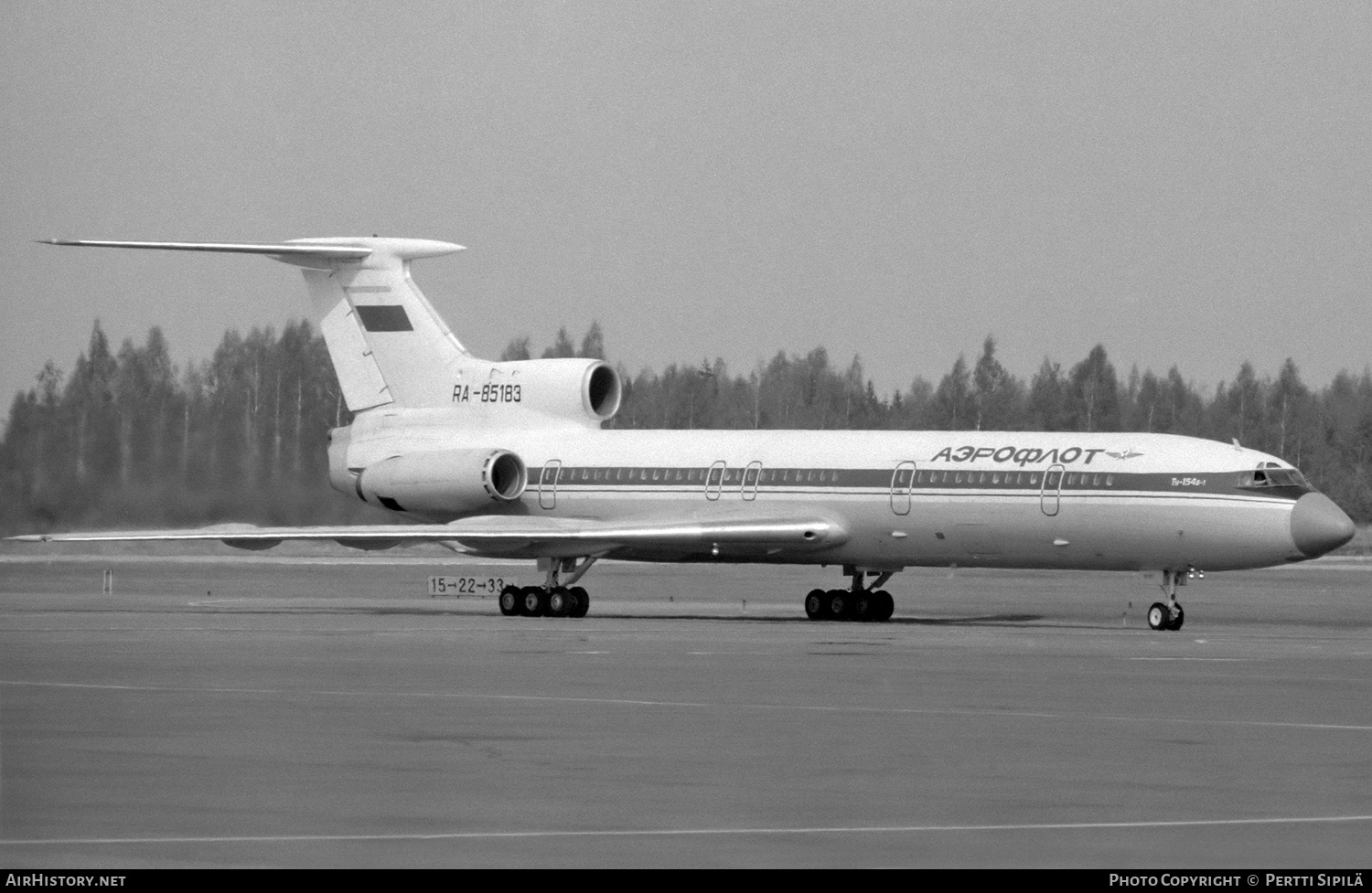 Aircraft Photo of RA-85183 | Tupolev Tu-154B-1 | Aeroflot | AirHistory.net #364171