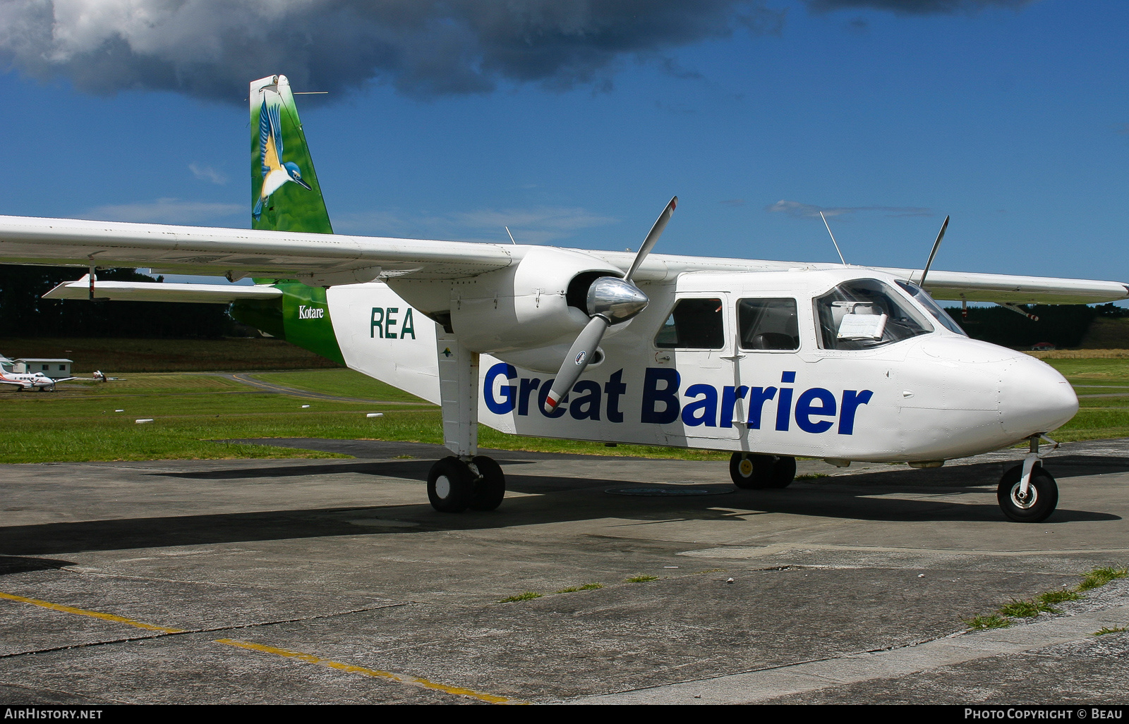 Aircraft Photo of ZK-REA / REA | Britten-Norman BN-2A-26 Islander | Great Barrier Airlines - GBA | AirHistory.net #364184