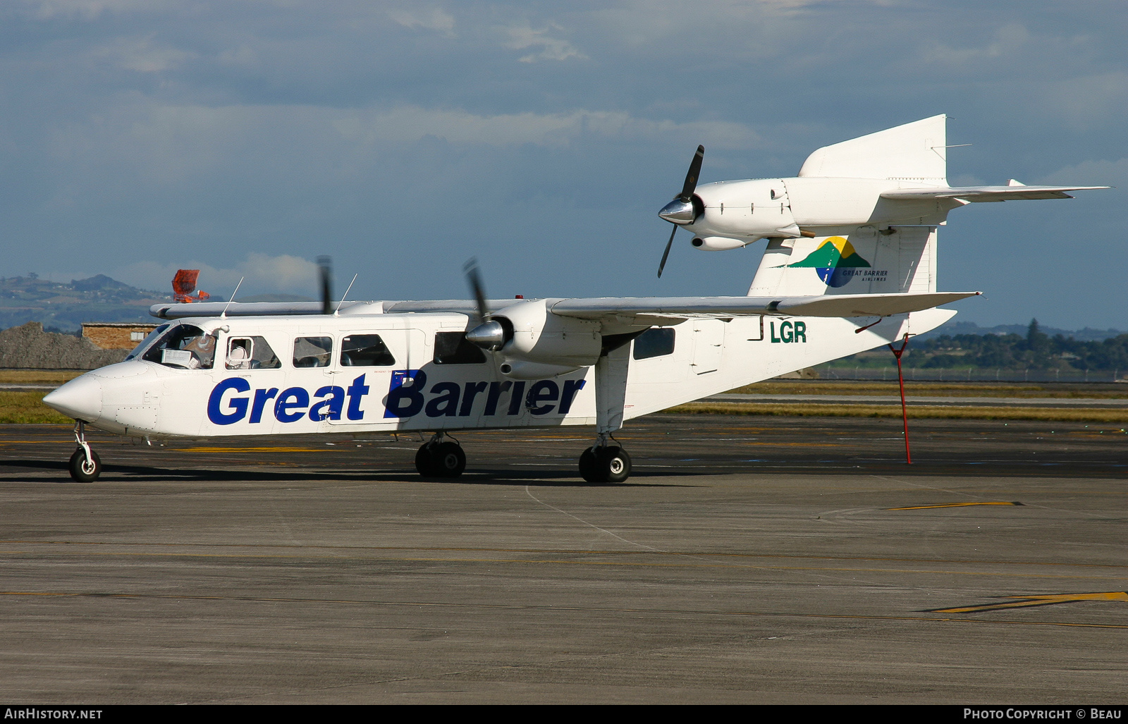 Aircraft Photo of ZK-LGR / LGR | Britten-Norman BN-2A Mk.3-1 Trislander | Great Barrier Airlines - GBA | AirHistory.net #364192