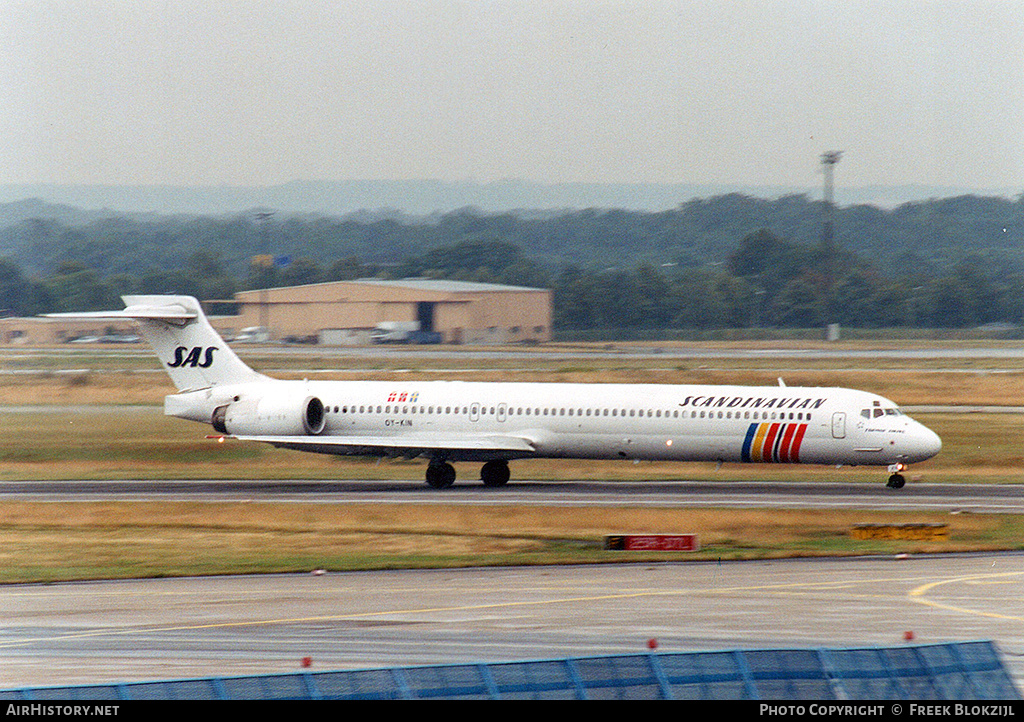 Aircraft Photo of OY-KIN | McDonnell Douglas MD-90-30 | Scandinavian Airlines - SAS | AirHistory.net #364201