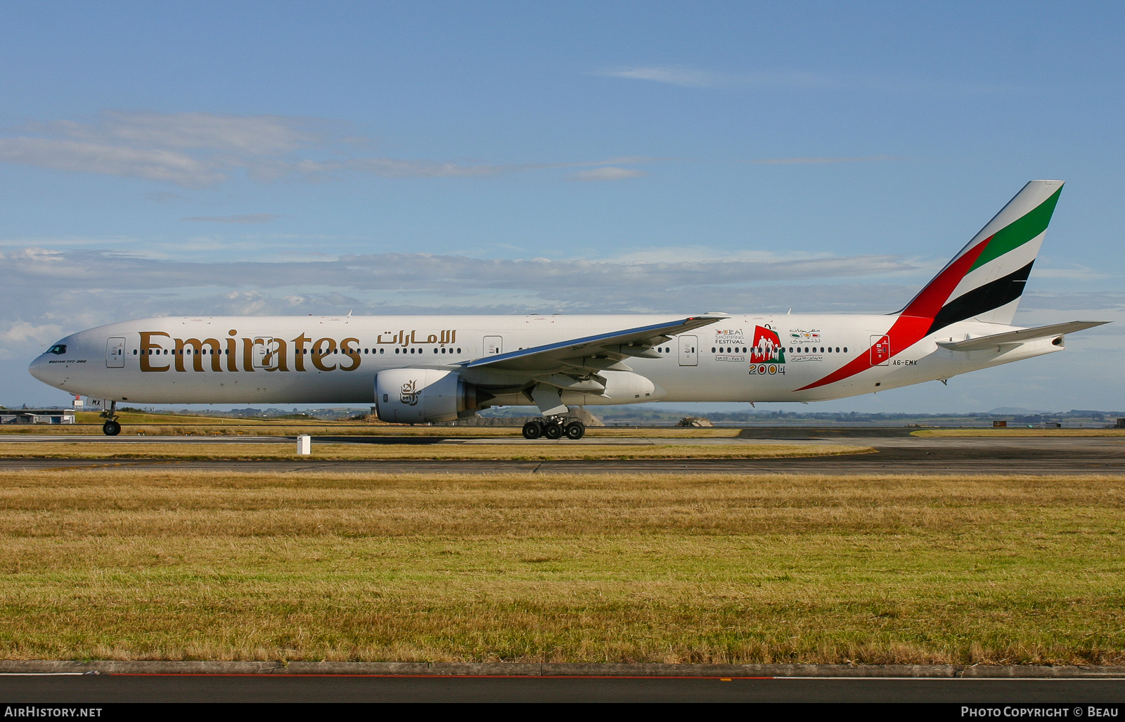 Aircraft Photo of A6-EMX | Boeing 777-31H | Emirates | AirHistory.net #364205