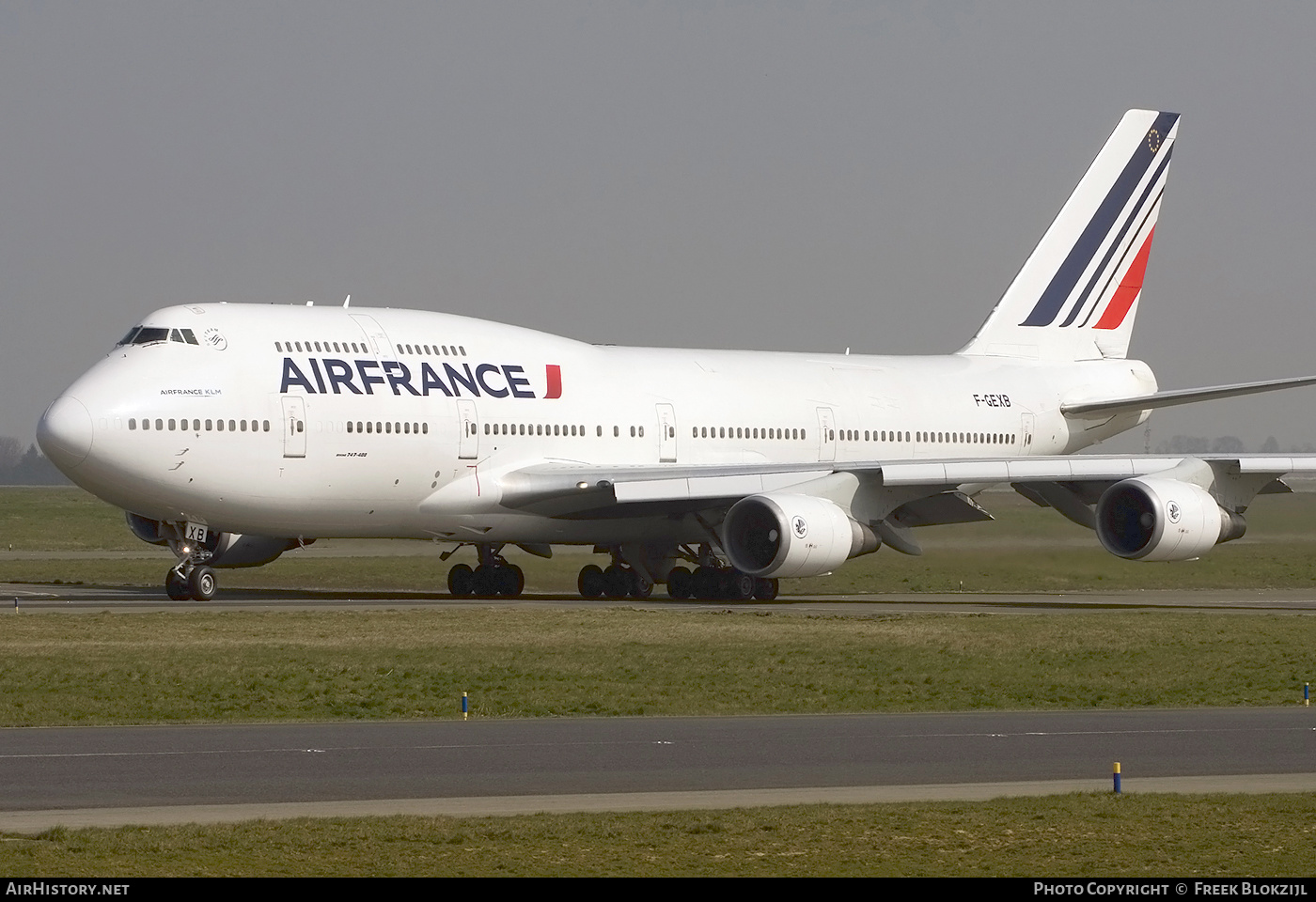 Aircraft Photo of F-GEXB | Boeing 747-4B3M | Air France | AirHistory.net #364206