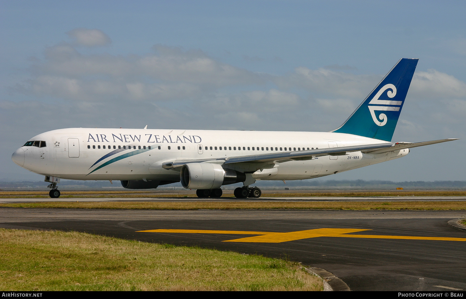 Aircraft Photo of ZK-NBA | Boeing 767-219/ER | Air New Zealand | AirHistory.net #364208