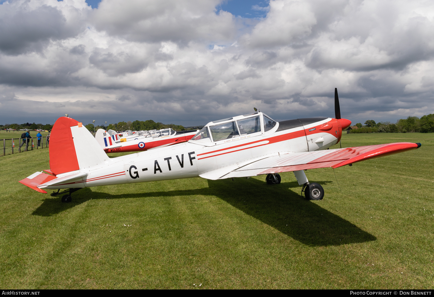 Aircraft Photo of G-ATVF | De Havilland Canada DHC-1 Chipmunk Mk22 | AirHistory.net #364209