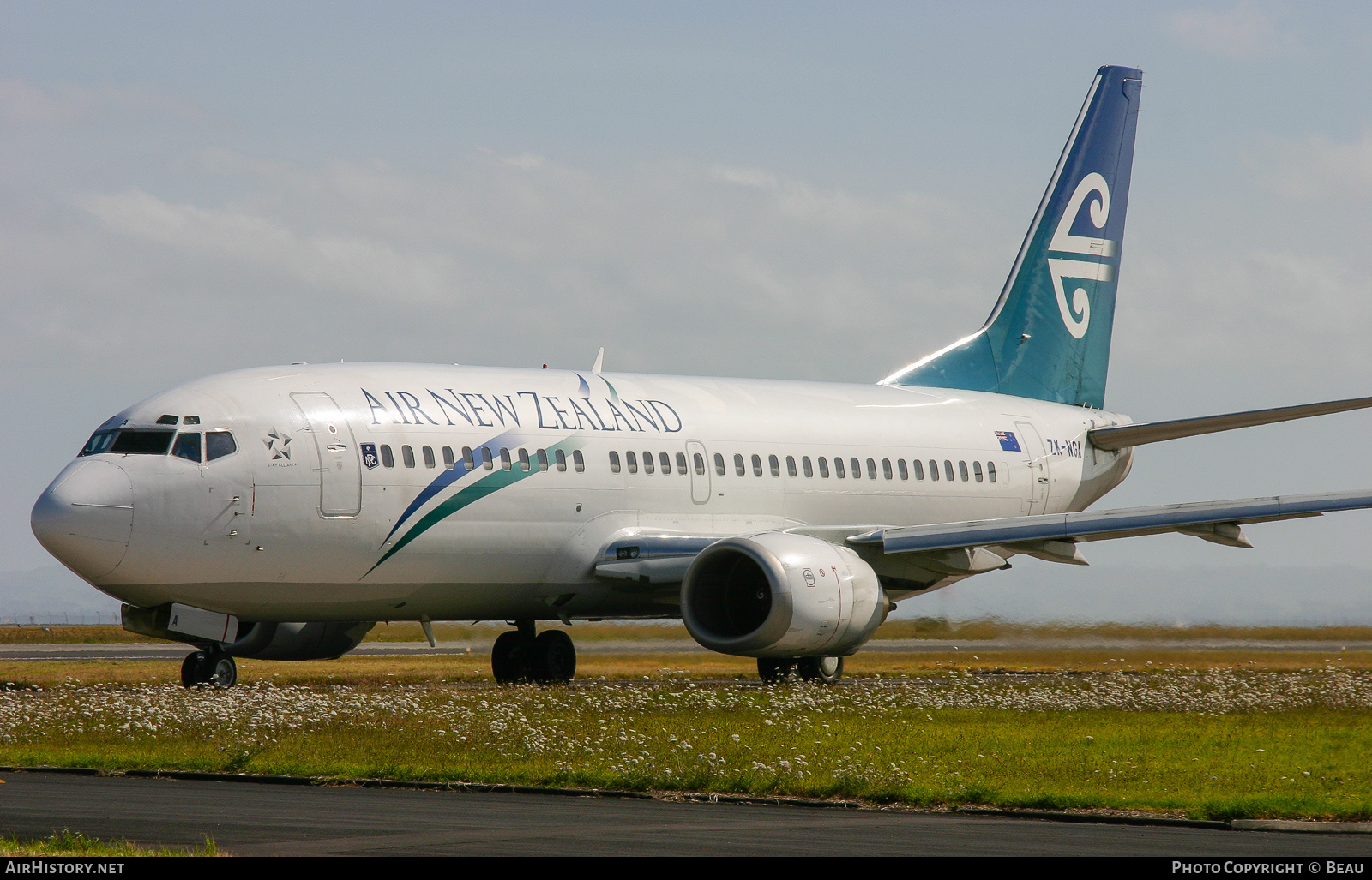 Aircraft Photo of ZK-NGA | Boeing 737-33R | Air New Zealand | AirHistory.net #364210