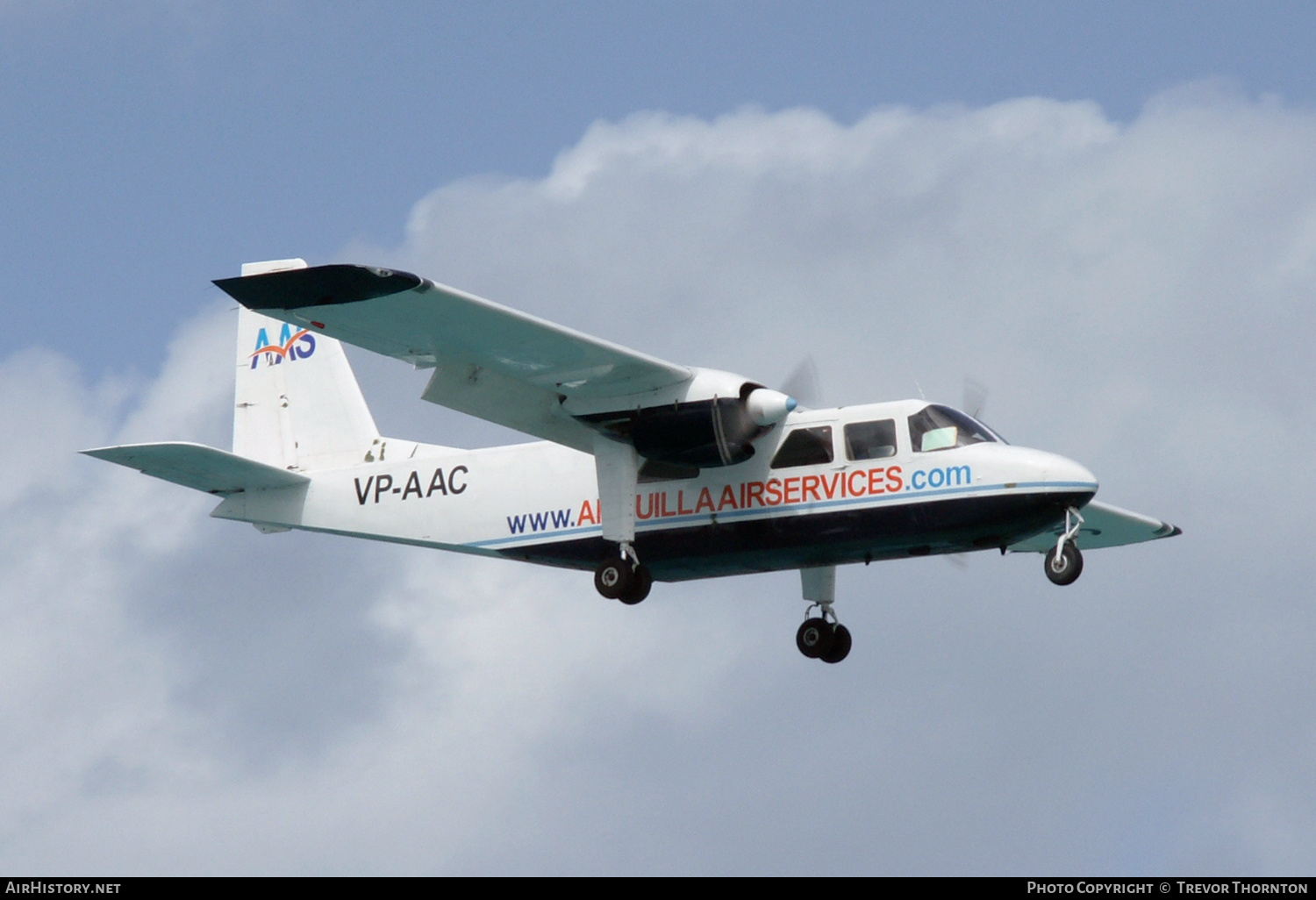 Aircraft Photo of VP-AAC | Britten-Norman BN-2A-26 Islander | Anguilla Air Services | AirHistory.net #364213