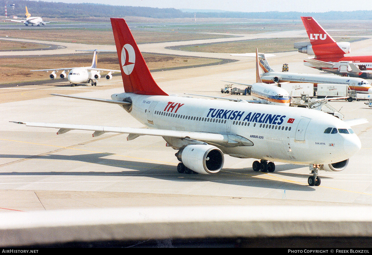 Aircraft Photo of TC-JCU | Airbus A310-203 | Turkish Airlines | AirHistory.net #364214