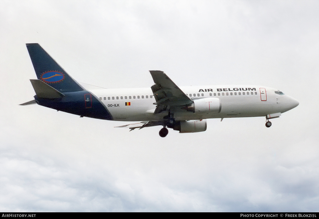 Aircraft Photo of OO-ILK | Boeing 737-3Q8(QC) | Air Belgium | AirHistory.net #364216