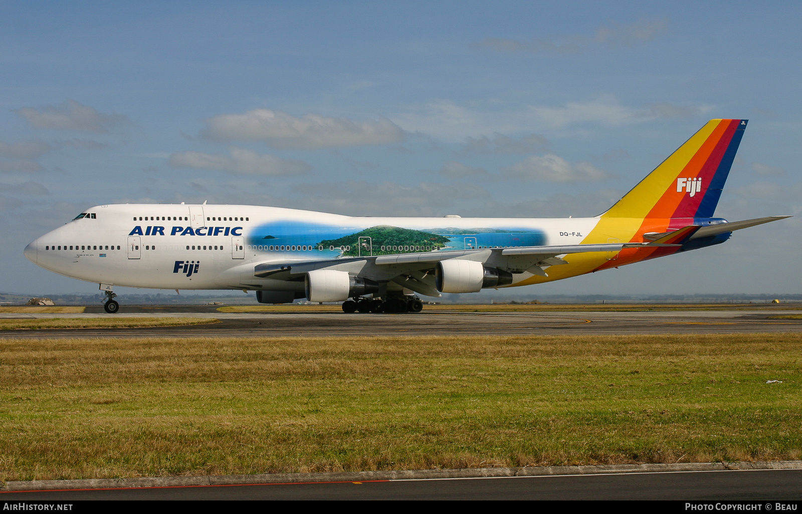 Aircraft Photo of DQ-FJL | Boeing 747-412 | Air Pacific | AirHistory.net #364226