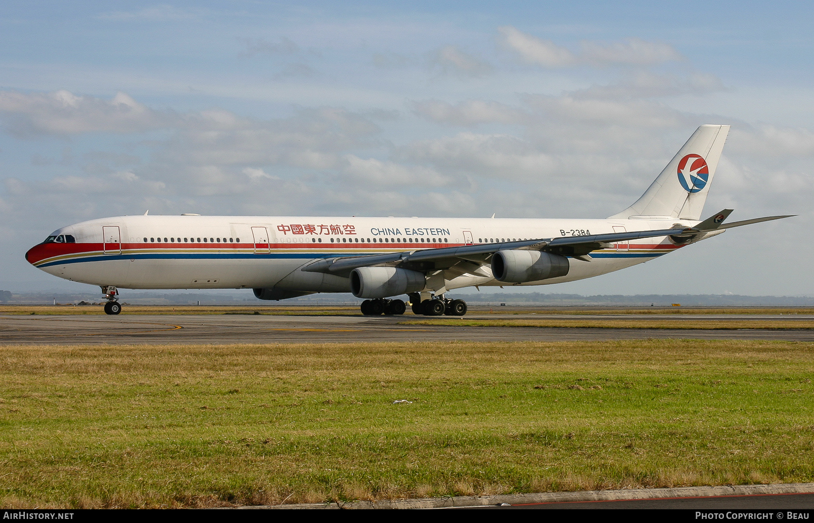 Aircraft Photo of B-2384 | Airbus A340-313X | China Eastern Airlines | AirHistory.net #364227