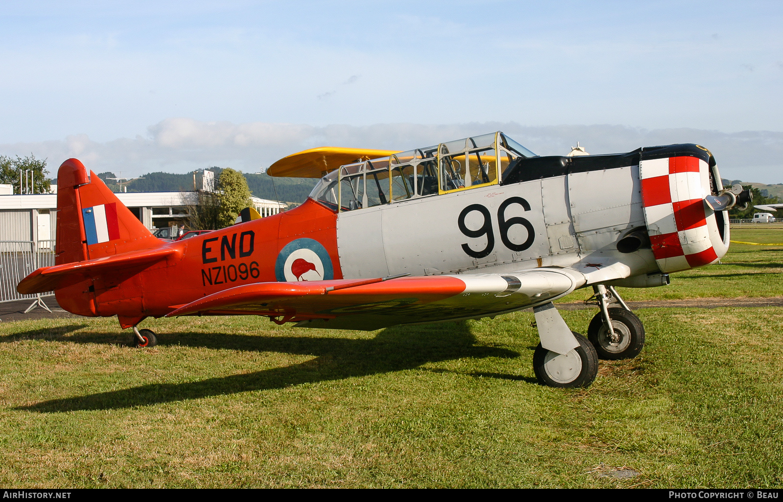 Aircraft Photo of ZK-END / END / NZ1096 | North American AT-6D Harvard III | New Zealand - Air Force | AirHistory.net #364228