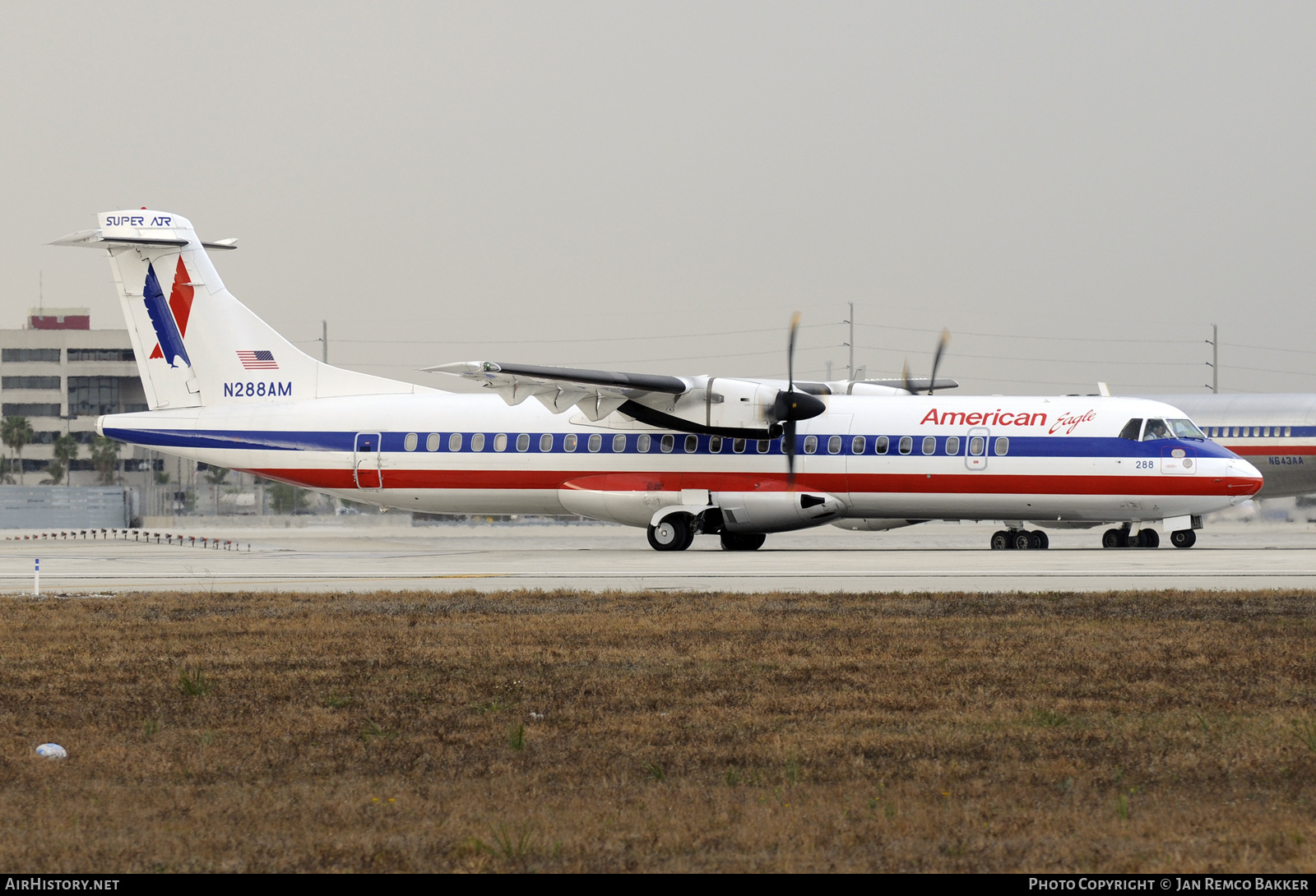 Aircraft Photo of N288AM | ATR ATR-72-202 | American Eagle | AirHistory.net #364251