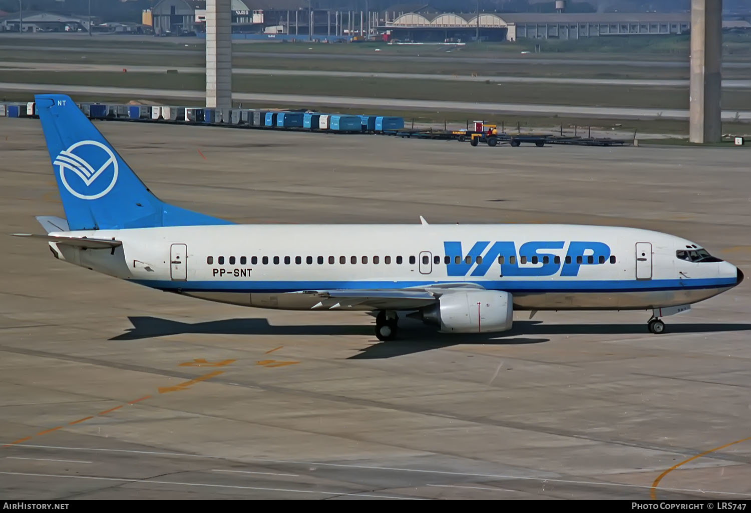 Aircraft Photo of PP-SNT | Boeing 737-317 | VASP | AirHistory.net #364256