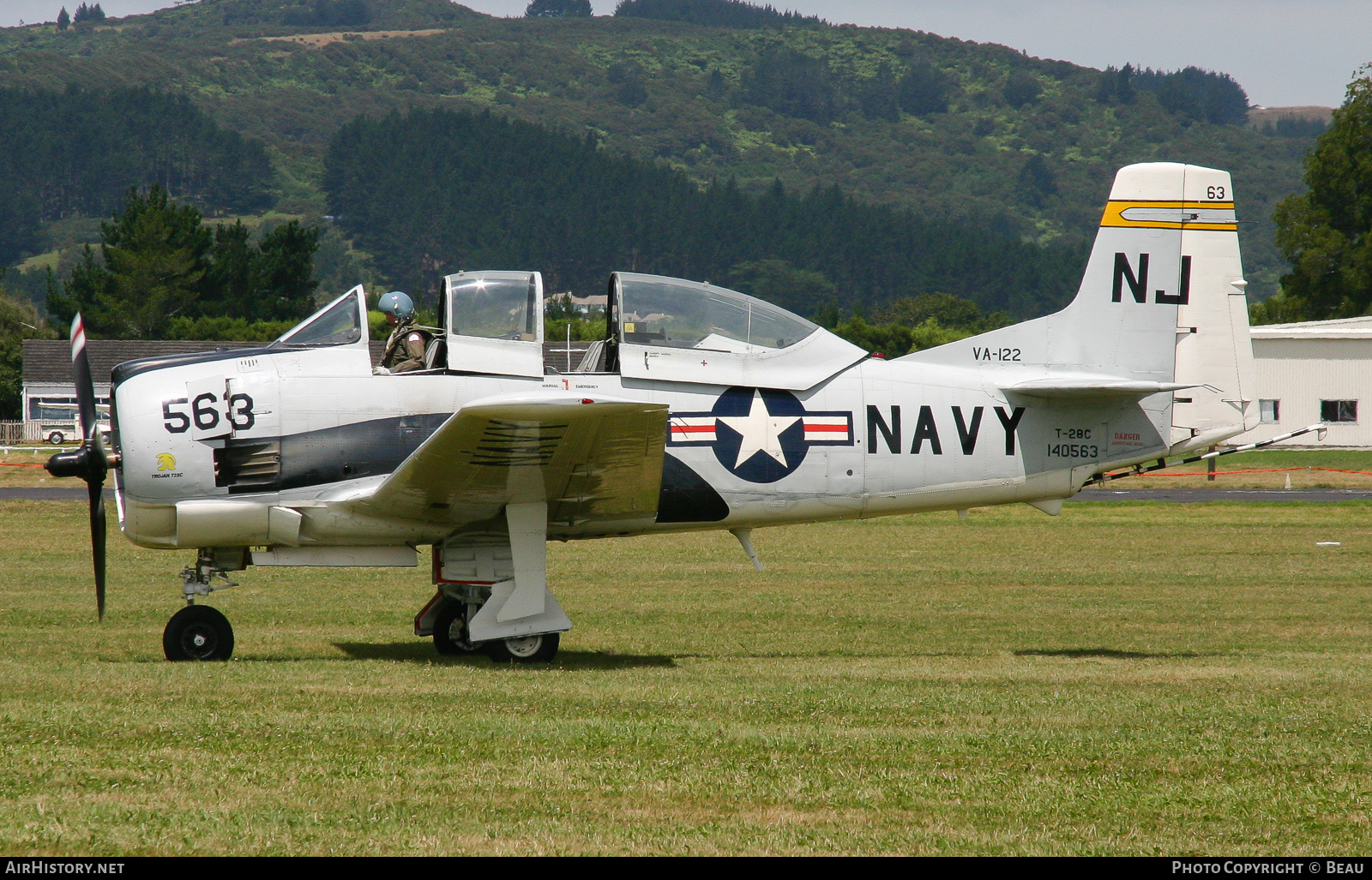 Aircraft Photo of ZK-JGS / 140563 | North American T-28C Trojan | USA - Navy | AirHistory.net #364268