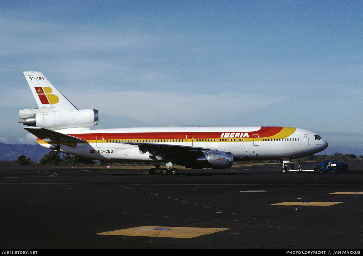 Aircraft Photo of EC-CBO | McDonnell Douglas DC-10-30 | Iberia | AirHistory.net #364291