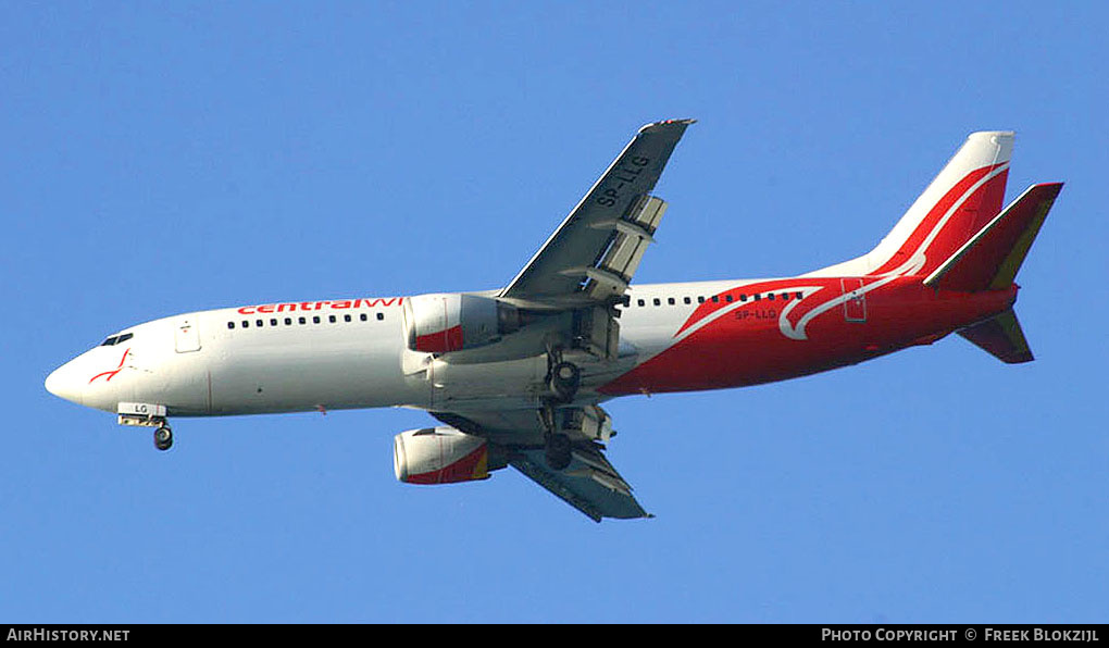 Aircraft Photo of SP-LLG | Boeing 737-45D | Centralwings | AirHistory.net #364309