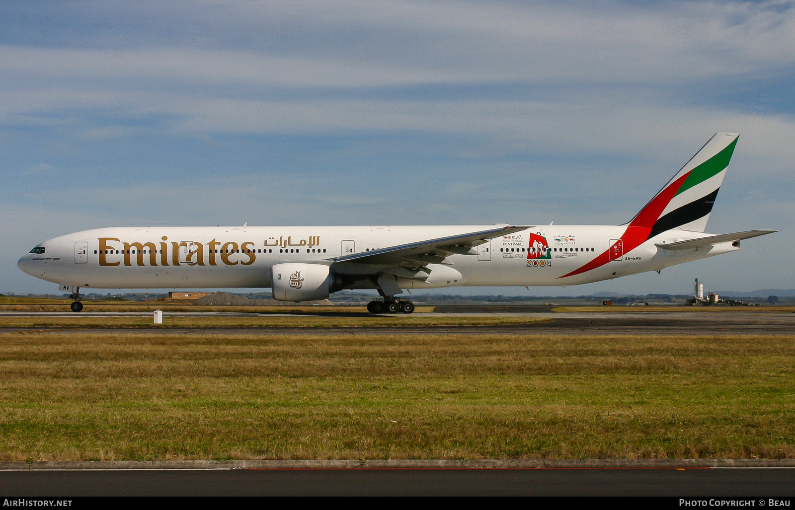 Aircraft Photo of A6-EMV | Boeing 777-31H | Emirates | AirHistory.net #364313