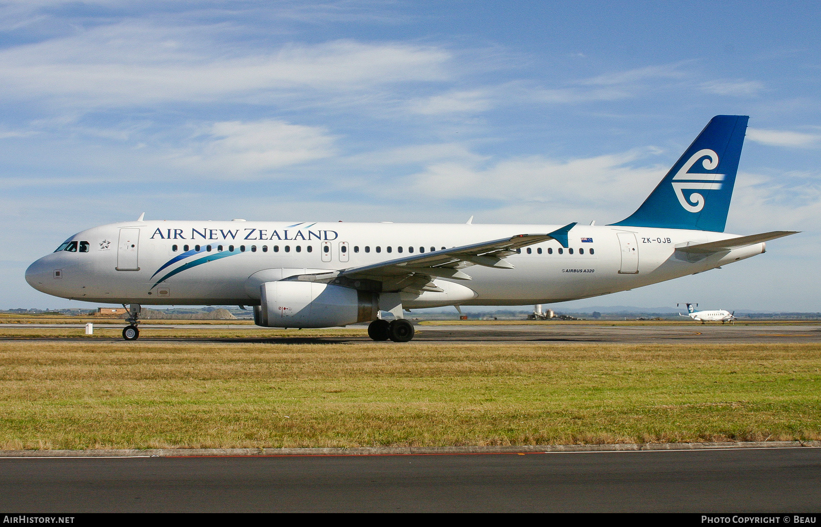 Aircraft Photo of ZK-OJB | Airbus A320-232 | Air New Zealand | AirHistory.net #364314