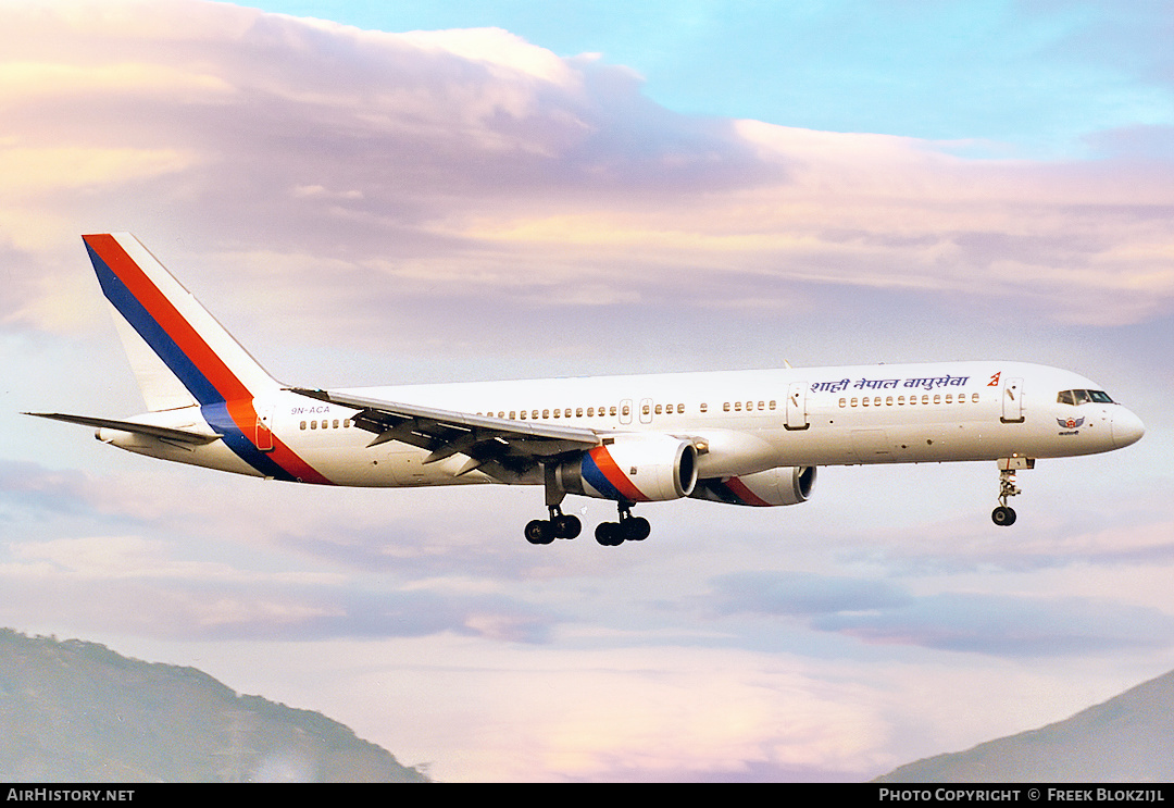 Aircraft Photo of 9N-ACA | Boeing 757-2F8 | Royal Nepal Airlines | AirHistory.net #364332