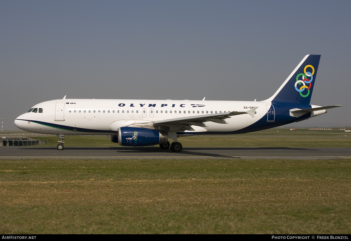 Aircraft Photo of SX-OAM | Airbus A320-232 | Olympic | AirHistory.net #364333