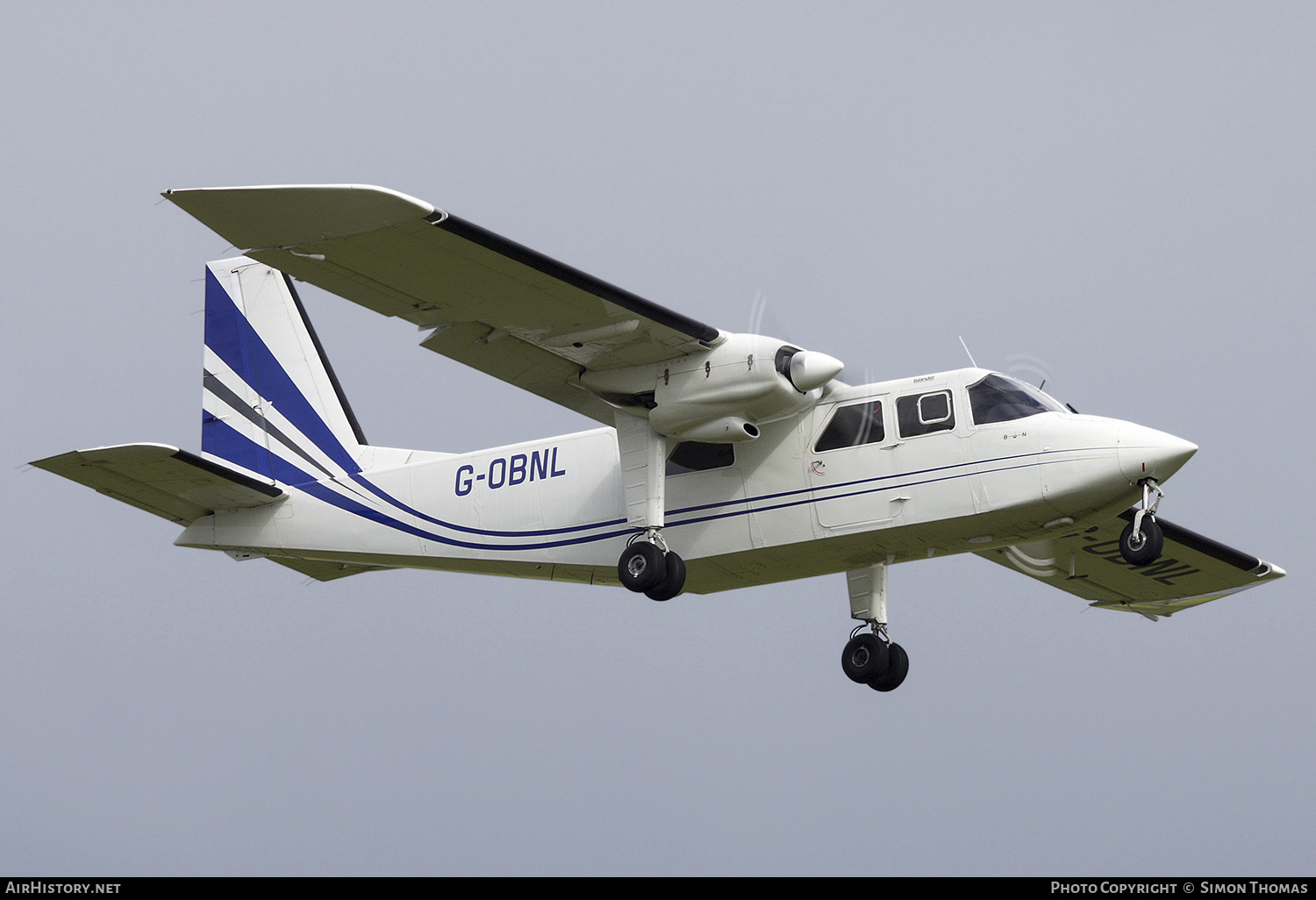 Aircraft Photo of G-OBNL | Britten-Norman BN-2A-21 Islander | AirHistory.net #364339