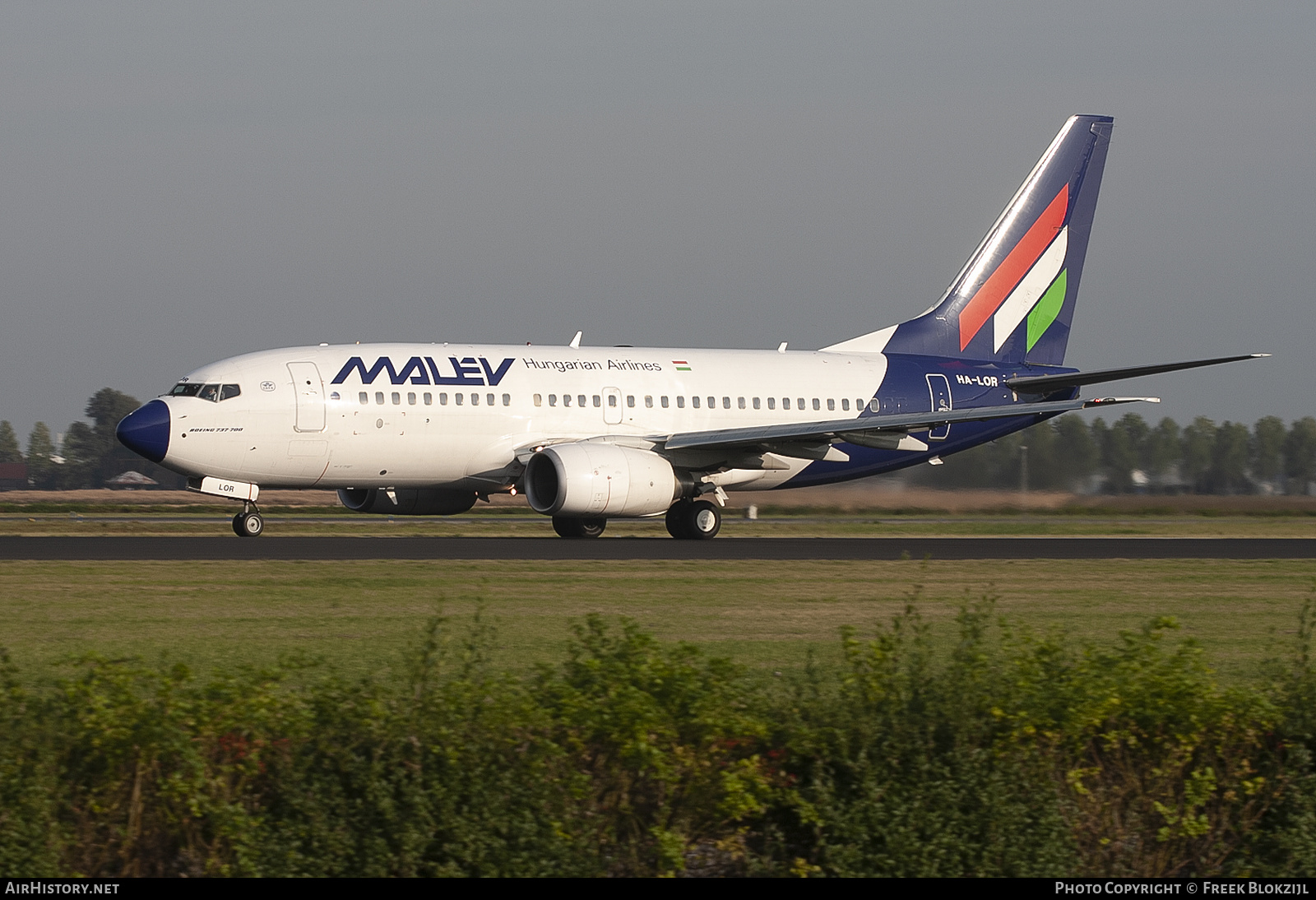 Aircraft Photo of HA-LOR | Boeing 737-7Q8 | Malév - Hungarian Airlines | AirHistory.net #364373