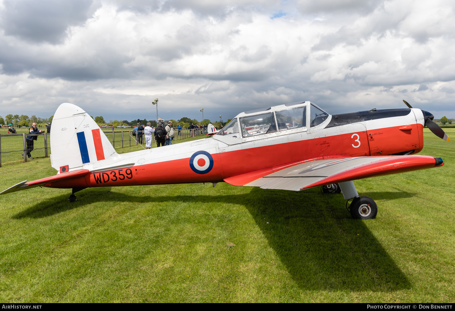 Aircraft Photo of G-BBMN / WD359 | De Havilland DHC-1 Chipmunk 22 | UK - Air Force | AirHistory.net #364386
