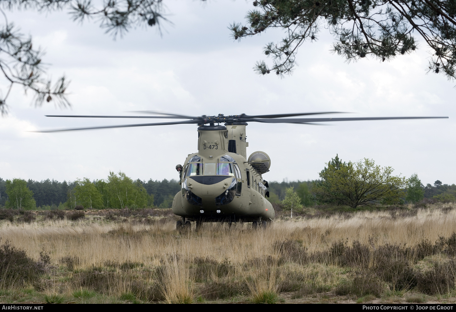 Aircraft Photo of D-473 | Boeing CH-47F Chinook (414) | Netherlands - Air Force | AirHistory.net #364389