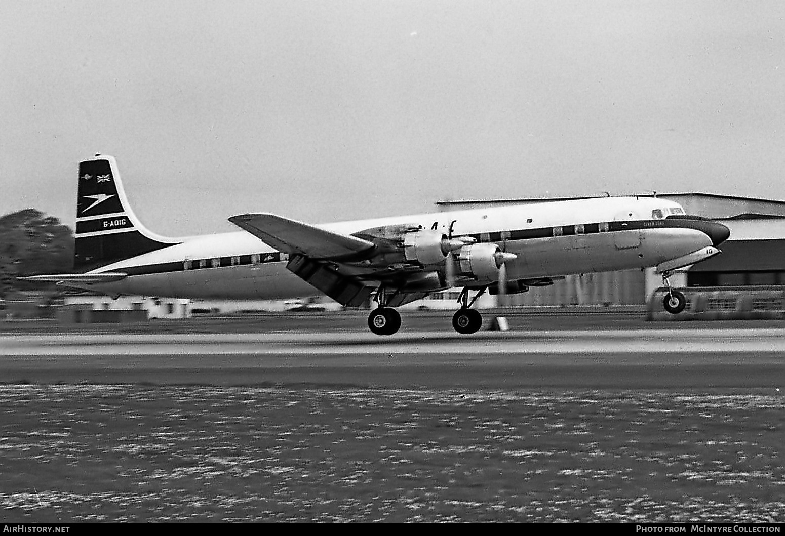 Aircraft Photo of G-AOIG | Douglas DC-7C | BOAC - British Overseas Airways Corporation | AirHistory.net #364404