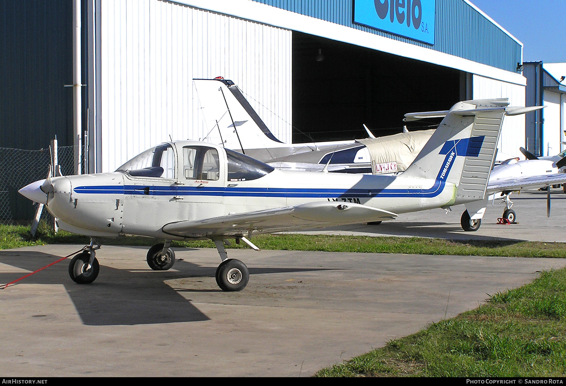 Aircraft Photo of LV-ZTM | Piper PA-38-112 Tomahawk | Alas Argentinas | AirHistory.net #364436