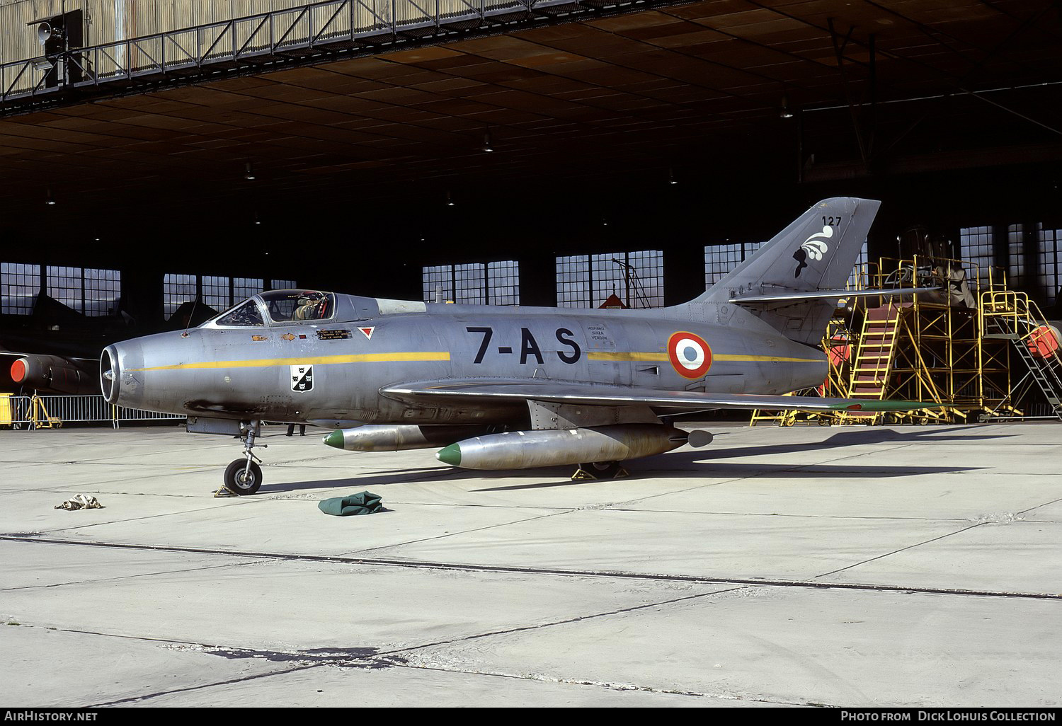 Aircraft Photo of 127 | Dassault MD-454 Mystere IV A | France - Air Force | AirHistory.net #364447