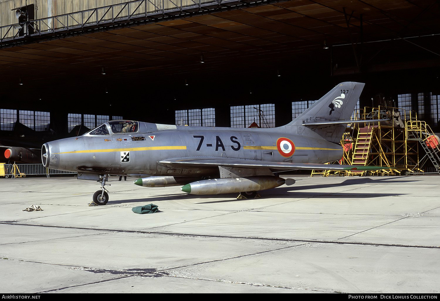 Aircraft Photo of 127 | Dassault MD-454 Mystere IV A | France - Air Force | AirHistory.net #364447