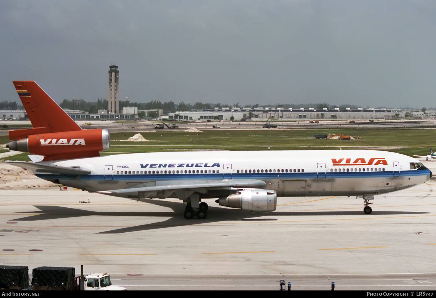 Aircraft Photo of YV-135C | McDonnell Douglas DC-10-30 | Viasa | AirHistory.net #364450
