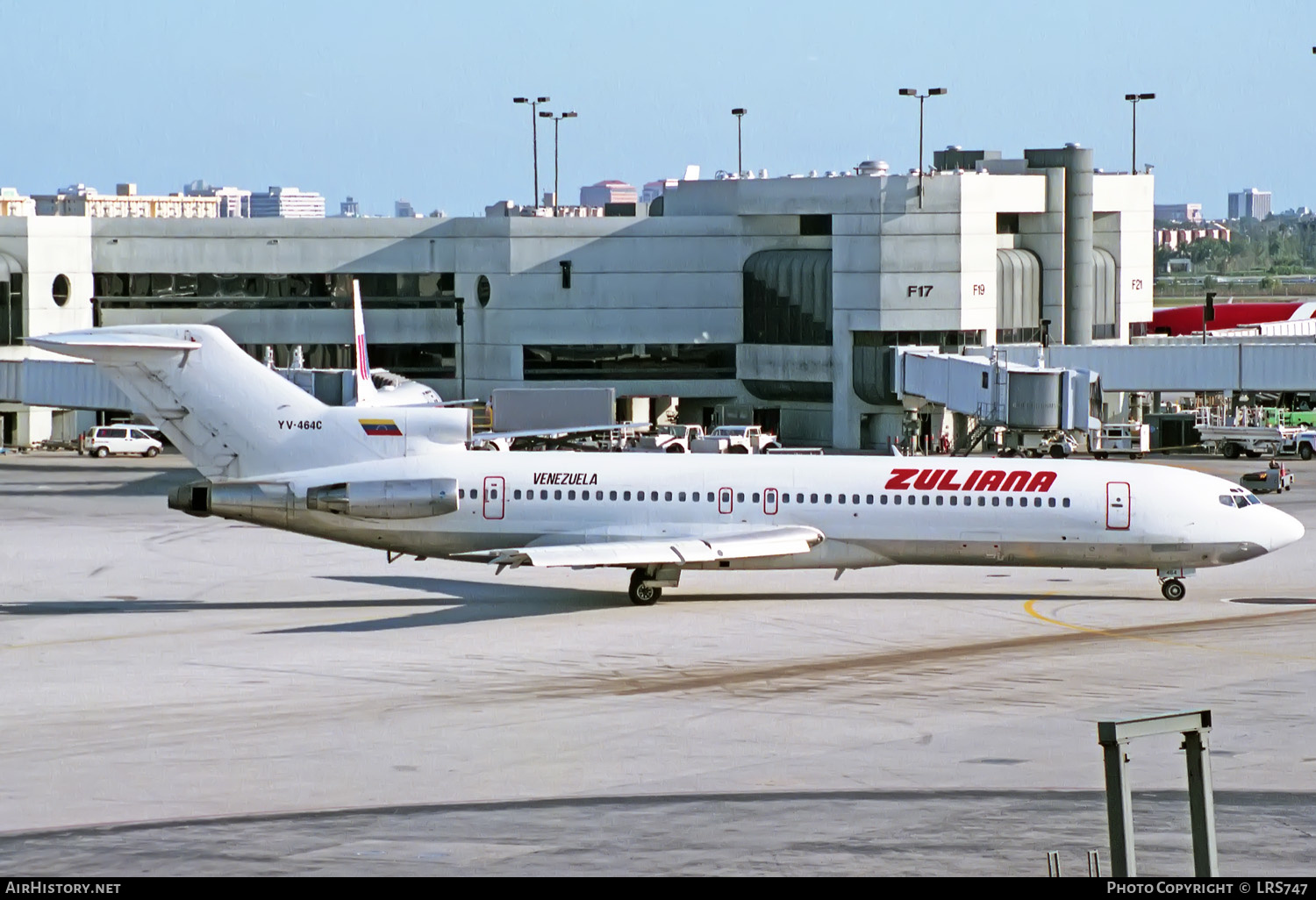 Aircraft Photo of YV-464C | Boeing 727-227 | Zuliana de Aviación | AirHistory.net #364453