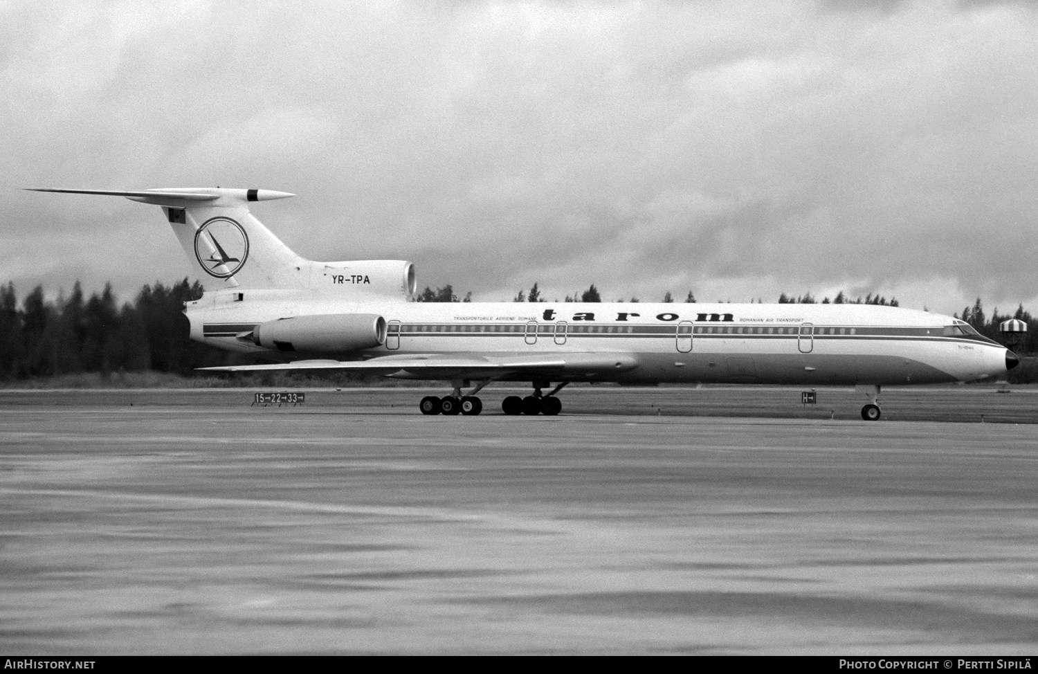 Aircraft Photo of YR-TPA | Tupolev Tu-154B | TAROM - Transporturile Aeriene Române | AirHistory.net #364456