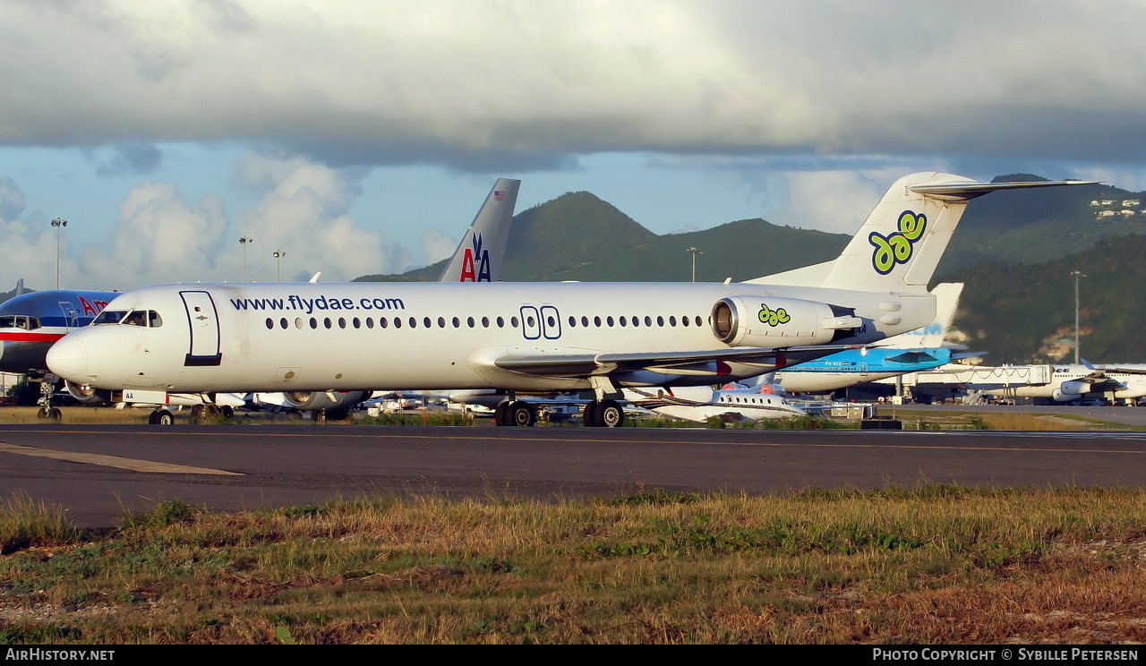 Aircraft Photo of PJ-DAA | Fokker 100 (F28-0100) | DAE - Dutch Antilles Express | AirHistory.net #364490